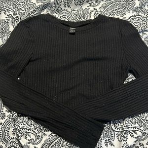 SHEIN Long sleeve crop top Size S